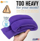 SunnyBay Microwave Heating Pad for Neck and Shoulders, Versatile Bean Bag Moist Heating Pad, Microwavable Neck Wrap, Weighted Hot or Cold Therapy, Made in USA (Purple) by CozyNest Decor