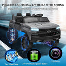 Hetoy 24V 2-Seater Truck Licensed Chevrolet Silverado Ride On Car Toy w/Parent Remote Control,4xSpring Suspension, 3 Speeds, Wireless Music, MP3 Player, Electric Vehicle Car for Kids,Grey by TinyTreasures Baby Boutique