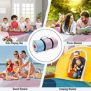 PY SUPER MODE Picnic Blankets Extra Large, Waterproof Foldable Outdoor Beach Blanket Oversized 83x79” Sandproof, 3-Layer Picnic Mat for Camping, Hiking, Travel, Park, Concerts(Abstract Pink) by TinyTreasures Baby Boutique