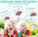 Bubble Machine for Toddlers Kids & Pets, with 8oz Safe Solution, Extra Large & Bubbles in Bubble Maker, Children & Pets Dog Toys Gift, Indoor/Outdoor Birthday Wedding Party Bubble Blower by TinyTreasures Baby Boutique