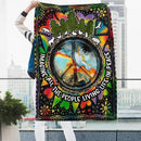 FLAGWIX All The People Living Life In Peace Hippie Flag - House Flag 30x40, Decorations For Home, Outside - Peace Sign, Boho, Hippie Decor, Double Sided, Heavy Duty Canvas Flag Indoor Outdoor by GreenHaven Gardens