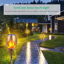 TomCare Solar Torch Lights 99 LED Flickering Flame 43" Decorative Waterproof Solar Powered Pathway Lights for Garden Patio Yard, 4Pack (Bronze) by GreenHaven Gardens