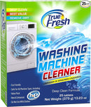 True Fresh Washing Machine Cleaner Tablets – 25-Pack Deep Cleaning for Front Loader, Top Load & HE Washers – Helps Remove Odor-Causing Residues, Pet Hair & Hard Water Buildup – Septic Safe by CozyNest Decor