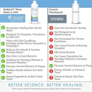 StellaLife Oral Rinse: Dry Mouth Mouthwash, Natural Daily Dental Hygiene for Healthy Gums, Fresh Breath, Sugar Free, Propolis, Xylitol, Advanced Healing After Dental Procedures (16 fl oz, Spearmint) by CozyNest Decor