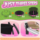 BCAN 8FT 10FT 12FT 14FT 15FT 16FT Recreational Trampoline with Enclosure for Kids Adults, ASTM Approved, Outdoor Trampolines with Ladder for Kids by TinyTreasures Baby Boutique