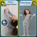 Child Safety Door Knob Cover (4 Pack) Hard-to-Remove Dual-Lock Door Handle Covers for Kids - Reusable Baby Proof Door Knob Locks - Installs Easily, No Tools Needed (White) by TinyTreasures Baby Boutique