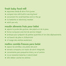 green sprouts Fresh Baby Food Mill - Easily Purees Food for Baby, Separates Seeds & Skins, Compact Size, No Batteries or Electricity Needed, Dishwasher Safe by TinyTreasures Baby Boutique