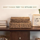 Set of 2 Decorative Storage Boxes With Lids for Home Decor, Shelves by CozyNest Decor