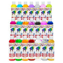 Colorations Liquid Watercolor Paints 8 oz. Bottles Classroom Supplies for Arts and Crafts Multicolor Variety Pack (Pack of 21) by TinyTreasures Baby Boutique