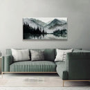 TAIJXAGSG Canvas Wall Art Decor Prints Natural Modern Wall Art Landscape Wall Decorations Mountain Lake View Artwork Pictures For Bedroom Kitchen Office Apartment Decorations 20"×40" by CozyNest Decor