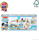 Melissa & Doug Wooden Cool Scoops Ice Creamery Play Food Toy Wooden Pretend Play Frozen Treats for Toddlers, Preschoolers, Boys and Girls - FSC-Certified by TinyTreasures Baby Boutique