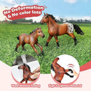 Horse Stable Playset, Horse Toys Set for Girls and Boys with Rider, Farm Animal Figurines Barn Toys, Pretend Play for Kids 3-5 6 7 8-10 Birthday Gifts by GreenHaven Gardens