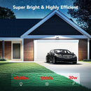 OREiN 4500LM/35W Flood Lights Outdoor, 180°/40FT Motion Sensor Outdoor Lights Dusk to Dawn Security Lights IP65 Waterproof 3 Modes for Outside 4500SQ.FT Front Door, Garage, Bronze (Hardwired) by GreenHaven Gardens