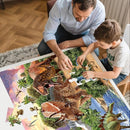 Jumbo Floor Puzzle for Kids,48 Piece Dinosaur Large Jigsaw Puzzles for Toddlers Ages 3-5,Children Learning Preschool Educational Dinosaur Toys,Christmas Birthday Gifts for Boys Girls Ages 4-8 by TinyTreasures Baby Boutique