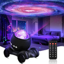 ENOKIK Galaxy Projector, Star Aurora Projector Built-in Bluetooth Speaker, Night Light for Kids Adults, White Noise Light for Home Decor/Relaxation/Party/Music/Gift (Black) by TinyTreasures Baby Boutique