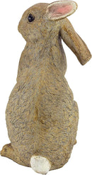 Design Toscano QM200681 Hopper the Bunny Standing Rabbit Indoor/Outdoor Garden Statue, 6 Inches Wide, 11 Inches Tall, Handcast Polyresin, Full Color Finish by GreenHaven Gardens