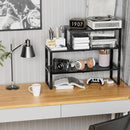 Expandable Spice Rack,Stackable Storage for Cabinet, Multi-Functional Kitchen Shelving,Height-Adjustable,Sustainable Organizer Solution(1Pack/Black/Medium) by CozyNest Decor