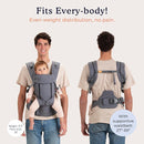 Beco 8 Hybrid Baby Carrier from Newborn to Toddler (7-45lbs) - All in One Mesh Front and Hip Carrier Backpack with Adjustable Seat - Cooling, Ergonomic and Comfortable - Dark Grey by TinyTreasures Baby Boutique