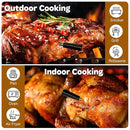 Real-Time Alerts Wireless Meat Thermometer - Smart Bluetooth Meat Probe for Grill, BBQ, Oven, Smoker - Long Range Bluetooth, Accuracy Temp, Dishwasher Clean, Waterproof - Perfect for BBQ Lovers by TinyTreasures Baby Boutique