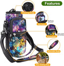 icolor Water Bottle Carrier Bag with Strap 25/32/40 oz Crossbody Bottle Holder with Phone Pocket Sling Sleeve Insulated Neoprene Water Bottle Pouch for Walking Travelling by TinyTreasures Baby Boutique