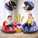 GLACER 12V Bumper Car, Electric Kids Bumper Car w/Parental Remote, 3-Speed, 360°Spin, Music, LED Light, Battery Ride on Bumper Car w/Dual Joysticks, Baby Bumper Car for Toddlers 18 Months+ (Purple) by TinyTreasures Baby Boutique