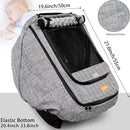 Waterproof Baby Car Seat Cover，Cold Weather Carseat Cover for Babies,Infant Car Seat Cover Canopy for Boy Girls,Windproof Car Seat Canopy for Boys & Girls, Keeps Babies Warm and Cozy by TinyTreasures Baby Boutique