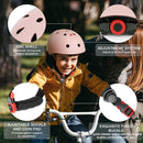 Kids Bike Helmet,Toddler Skateboard Helmets for Ages 2-3-5-8-14 Years Boys Girls，Adjustable Multi-Sport Bicycle Skateboarding Football Roller Skating Scooter Rollerblade Balance Bike Helmet by TinyTreasures Baby Boutique