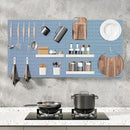 Pegboard Combination Kit, 25.2" x 25.2" Wall Mounted Storage Set with 4 Pegboards & 20 Accessories Hanging, Peg Boards Organizer by CozyNest Decor