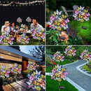 Solar Garden Lights Outdoor Waterproof Decorative Solar Lights Outdoor 8 Pack with 176 LED 136 Butterfly Flower Garden Decor Yard Decorations Patio Lawn, Gifts for Mother's Day Mom Women by GreenHaven Gardens