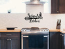 Custom Kitchen Name Sign, Personalized Kitchen Metal Sign, Kitchen Art Wall Decor, Kitchen Signs Wall Decor, Metal Wall Art, Kitchen Decor, Mothers Day Gift, Mom's Kitchen, Gift for Grandma by CozyNest Decor