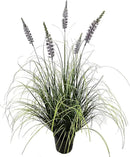 Artificial Plant 35in(1pack) Tall Artificial Lavender Plant,Faux Plants Indoor Home Decorative Artificial Plants & Flowers in Pot Fake Plant, House Plant Indoor by GreenHaven Gardens