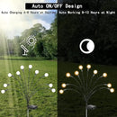 Solar Lights for Outside,4Pack 10Led Swaying Solar Garden Lights, Firefly Lights with Highly Flexible Copper Wires, Sway by Wind, Solar Lights Outdoor Waterproof with 2modes for Yard Patio Path Lawn by GreenHaven Gardens