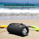 MIATONE Boombox Outdoor Portable Bluetooth Speaker Waterproof Wireless Speakers - Black by TinyTreasures Baby Boutique