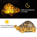 Solar Turtle Lights Deck Decorative Lighting Statue Lawn Patio Backyard Outdoor Garden Decoration Housewarming Gift by GreenHaven Gardens