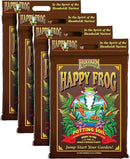 FoxFarm Happy Frog Potting Soil, 12qt – for Indoor/Outdoor Container Plants, Improves Root Efficiency, pH Adjusted for Optimal Nutrient Uptake – Contains Microbes and Humic Acids (Pack of 4) by GreenHaven Gardens
