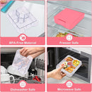 Bento Lunch Box Set With 10oz Soup Thermo, Leak-proof Lunch Containers with 4 Compartment, Kids Hot Thermo Food Jar/Insulation Lunch Bag, Food Containers for School（Solid） by TinyTreasures Baby Boutique