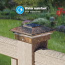 VOLISUN Solar Post Cap Light Outdoor 16pack,Solar Deck Fence - Post Lights Waterproof for 4x4 Wooden/4x4 Vinyl, with Warm White/Cool White for Garden/Patio/Porch by CozyNest Decor