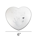 C.R. Gibson 3 Piece Baby Handprint & Footprint Kit, 6.5" x 6.25", Heart First by TinyTreasures Baby Boutique