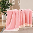 NEXHOME PRO Soft Blankets Pink Twin Size, Cozy Throw Blanket for Couch, Warm Reversible Knit Blanket for Women, Fuzzy Lightweight Throws for Sofa, Bed, Picnic, Heather Hot Pink, 60 x 80 inches by TinyTreasures Baby Boutique