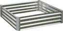 Arrow Sheds GrowIT Galvanized Steel Raised Flower and Plant Bed for The Garden or Greenhouse, 40" x 40" x 11" by GreenHaven Gardens