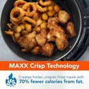 PowerXL Air Fryer 7 QT Maxx Classic, Extra Hot Air Fry, Cook, Crisp, Broil, Roast, Bake, High Gloss Finish, Nonstick, Black by CozyNest Decor