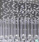 Flashing God D32 x H79'' Modern Crystal Chandelier for High Ceiling Large Foyer Chandeliers Large Raindrop Chandelier for Foyer Living Room Entryway Staircase Villa by CozyNest Decor