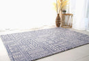 Cushmat Stylish Reversible Foam Play Mat (Large, Explorer - Cloud Indigo) - Soft, Waterproof, Durable Play mat for Infants, Babies, Toddler, Kids & Grownup - 6.5ft x 4.5ft by TinyTreasures Baby Boutique