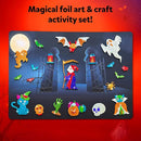 Skillmatics Foil Fun - Halloween, No Mess Art for Kids, Craft Kits, DIY Creative Party Activity, Trick or Treat, Gifts for Girls & Boys Ages 4, 5, 6, 7, 8, 9 by TinyTreasures Baby Boutique
