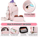 Water Bottle Carrier Bag with Strap, Water Bottle Holder Crossbody Bags for Women Men for Walking, Hiking,Cycling by TinyTreasures Baby Boutique