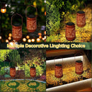 Solar Lanterns Outdoor Waterproof - Metal Hanging Solar Lights for Patio Yard Garden Decor, Christmas Birthday Gifts for Women Mom Men (1 Pack, Mushroom Shape) by GreenHaven Gardens