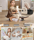 Handheld Steam Cleaner [One Click Clean] Steamer for Cleaning 10-in-1 High Pressure Steam Cleaner for Home/Car Detailings/Fabric etc. Separate Design|Digital Display|Two Cleaning Methods by TinyTreasures Baby Boutique