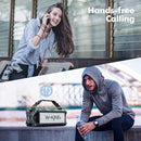 W-KING 90W Peak 50W RMS Powerful Bluetooth Speaker - IPX6 Waterproof, Large Outdoor Portable Wireless Deep Bass, 40H Playtime, Power Bank, TF-Card, AUX, NFC, EQ by TinyTreasures Baby Boutique