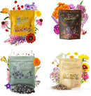 Wildflower Seeds Collection - 500,000+ Bulk Seeds - 6 Different Mixes Including Hummingbird & Butterfly, Save The Monarchs, Save The Bees, Shaded Woodland, Rocky Mountain, & Dryland Pollinator by GreenHaven Gardens