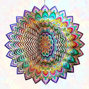 Wind Spinners Outdoor Mandala Lucky Clover,Wind Spinner Lucky Gifts for Women/Mother/Father/Men,Stainless Steel Kinetic 3D Wind Spinner Outdoor&Indoor Decoration Yard Art Garden Decor by GreenHaven Gardens